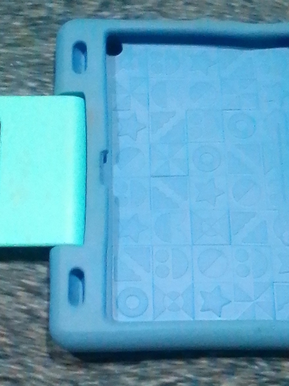 Amazon Light Blue Kids Tablet Case with Built-in Stand